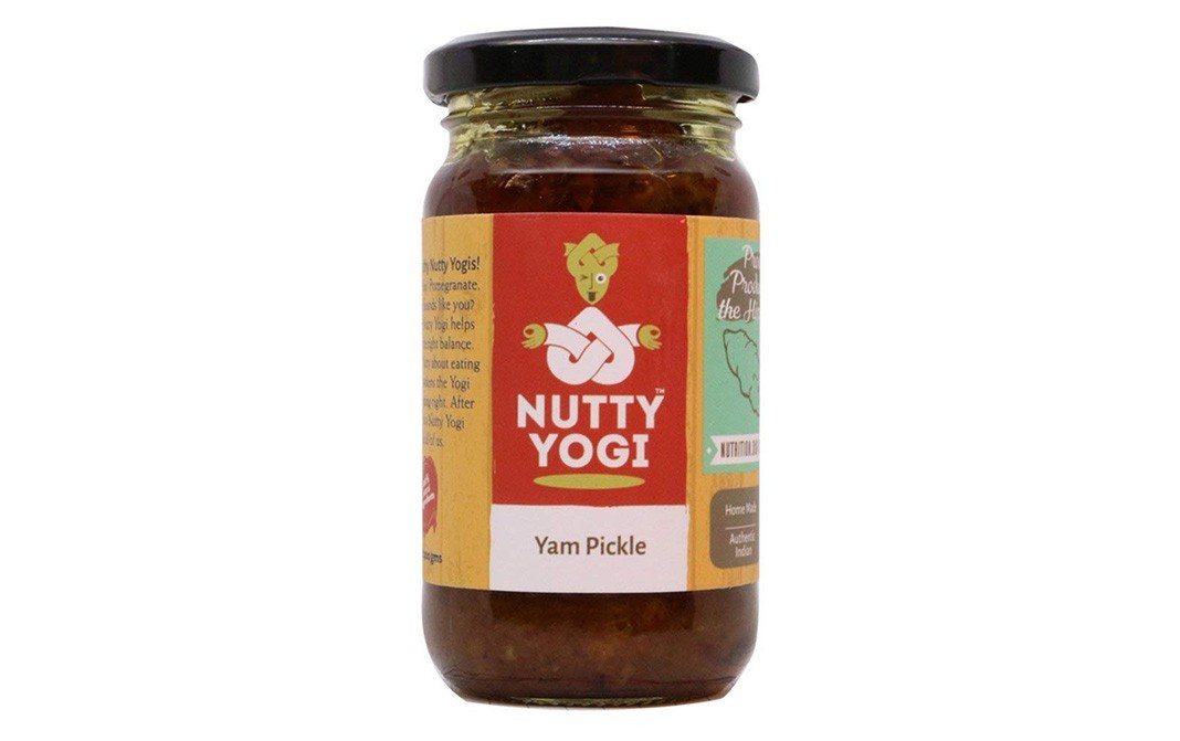 Nutty Yogi Yam Pickle    Glass Jar  200 grams